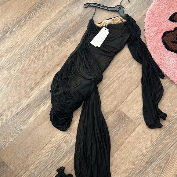 NWT Dion Lee Hosiery Draped Dress - Picture 5 of 8